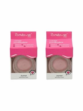 The Crème Shop Crème Eyeshadow - 0.11 oz / 3.2g - Fruit Tart - Set of Two
